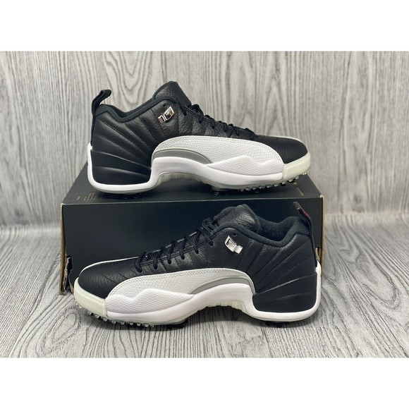 Nike Air Jordan XII 12 G Golf Playoff White Black DH4120-010 Size 7.5 main image 8